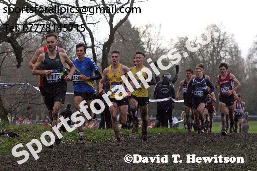 Senior men and under-23 mens 2017 British Athletics Liverpool Cross Challenge, Sefton Park, Liverpool. Photo:  David T. Hewitson/Sports for All Pics